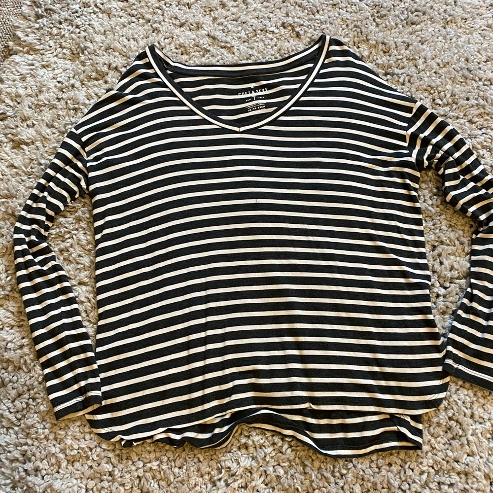 Striped long sleeve!